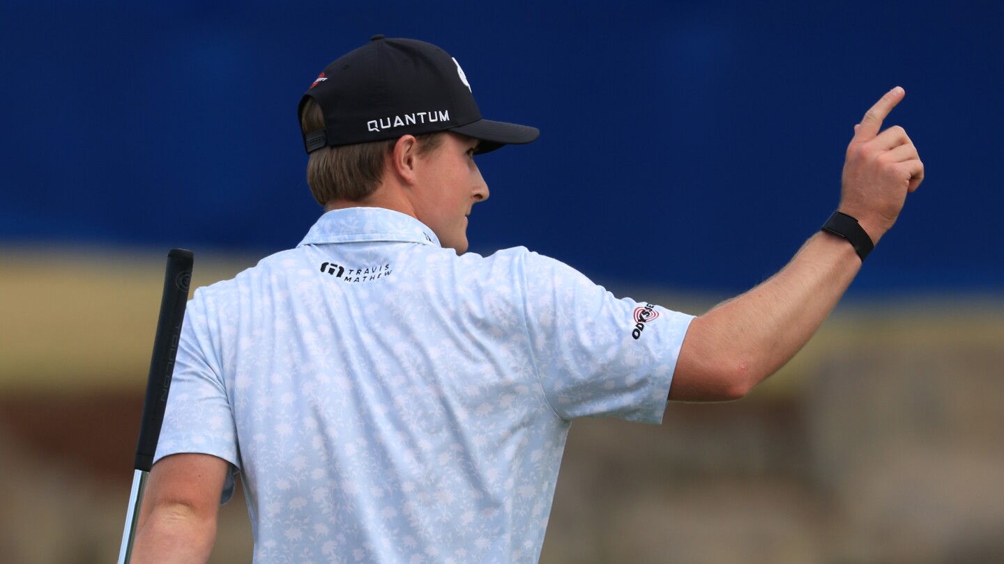 With no fear, endless energy and infectious joy, Blades Brown on doorstep of PGA Tour breakthrough