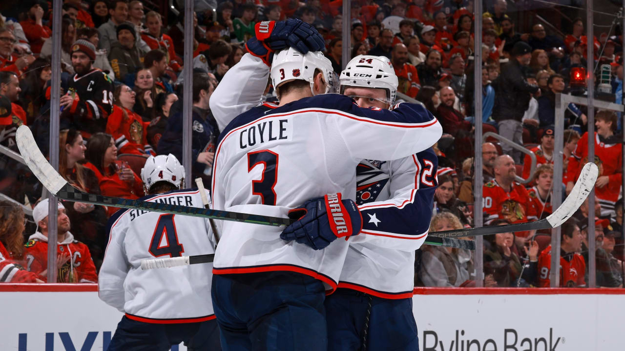 Winning Thoughts: Coyle's hat trick leads Blue Jackets past Chicago