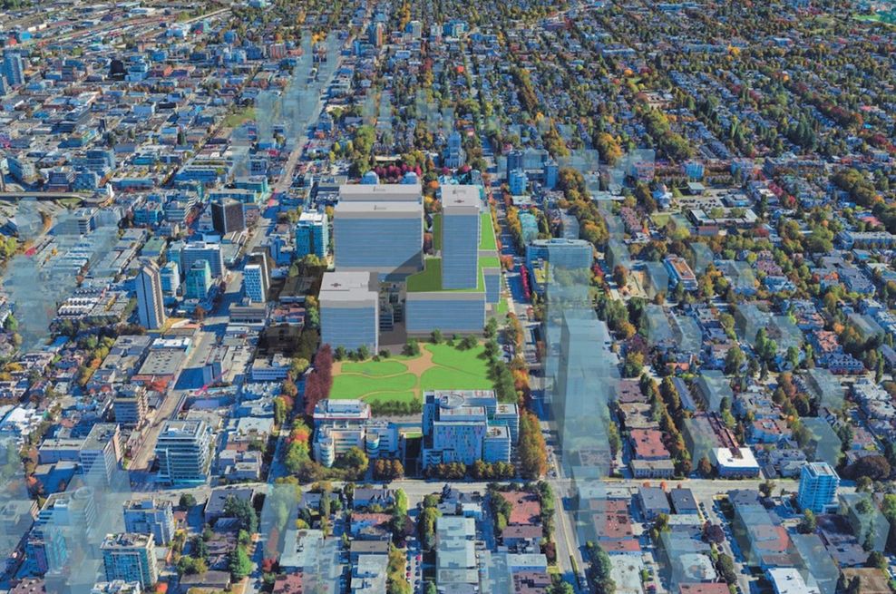 vancouver general hospital vgh campus master plan