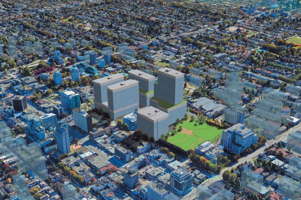 vancouver general hospital vgh campus master plan