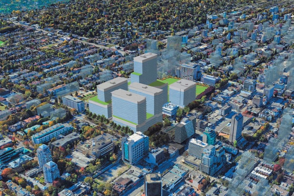 vancouver general hospital vgh campus master plan
