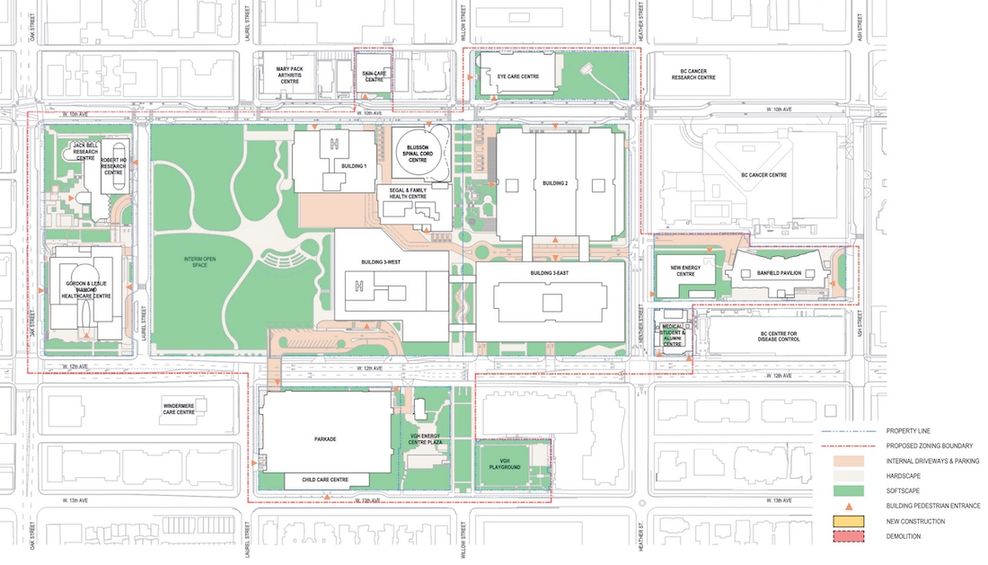 vancouver general hospital vgh campus master plan