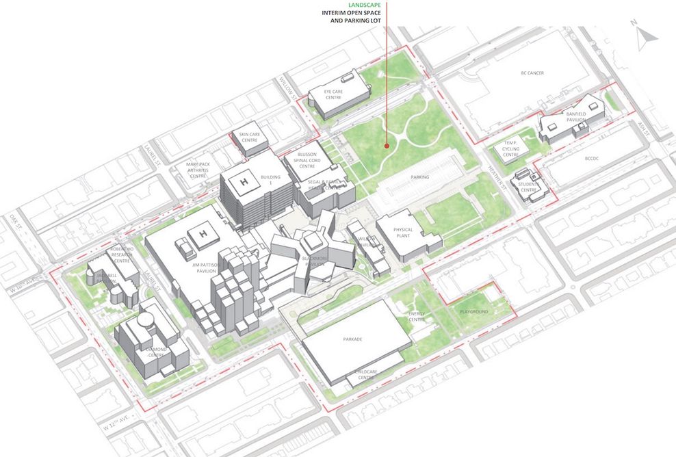 vancouver general hospital vgh campus master plan