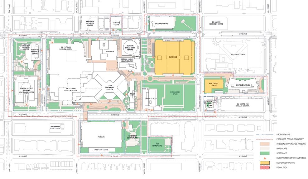 vancouver general hospital vgh campus master plan