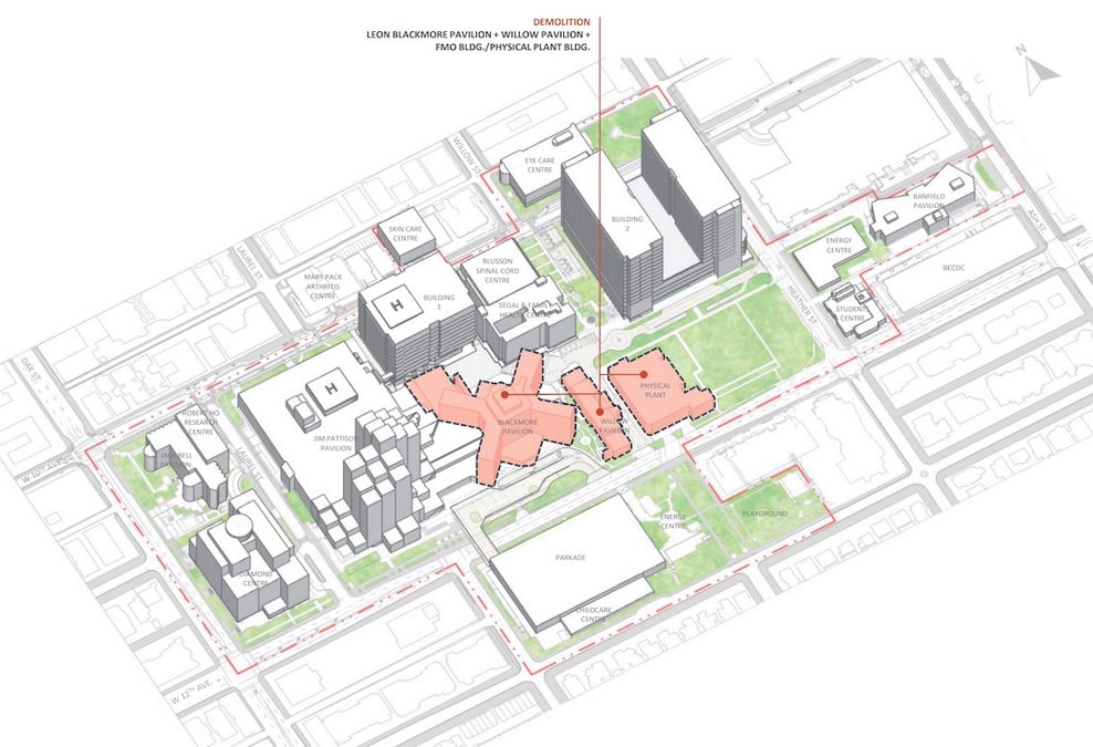 vancouver general hospital vgh campus master plan