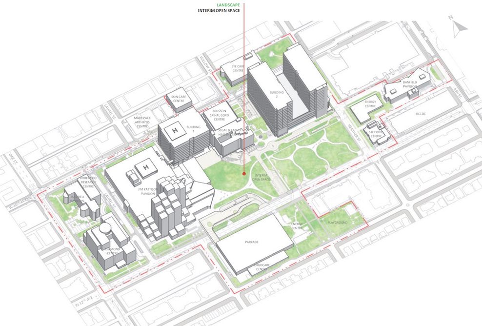 vancouver general hospital vgh campus master plan