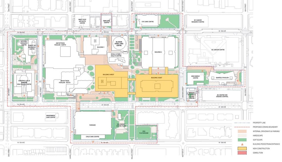 vancouver general hospital vgh campus master plan