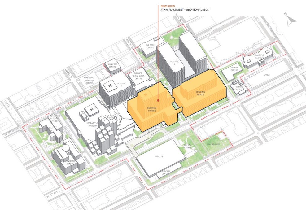 vancouver general hospital vgh campus master plan