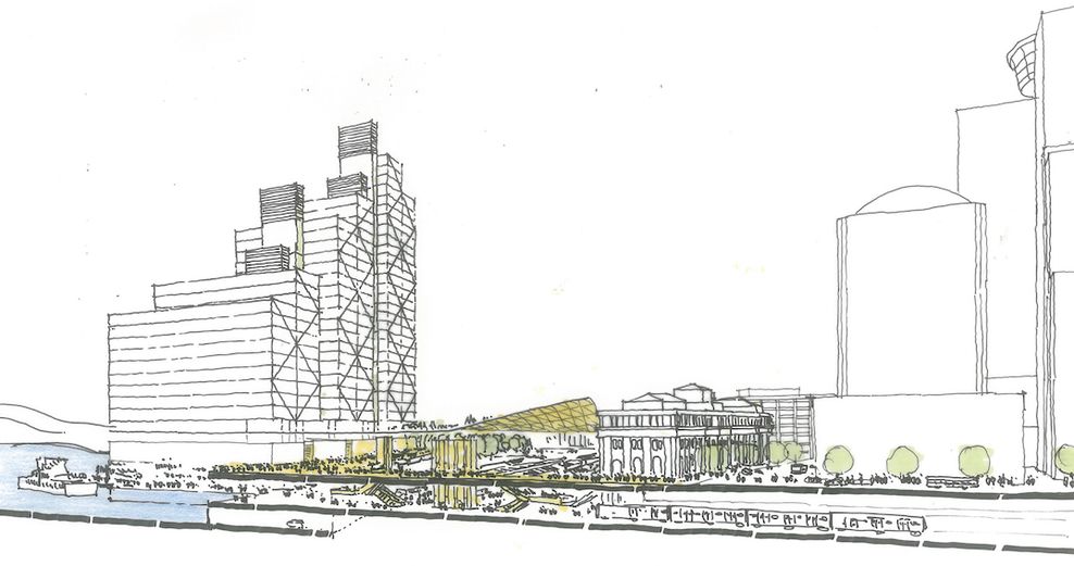 vancouver waterfront station hub perkins&will