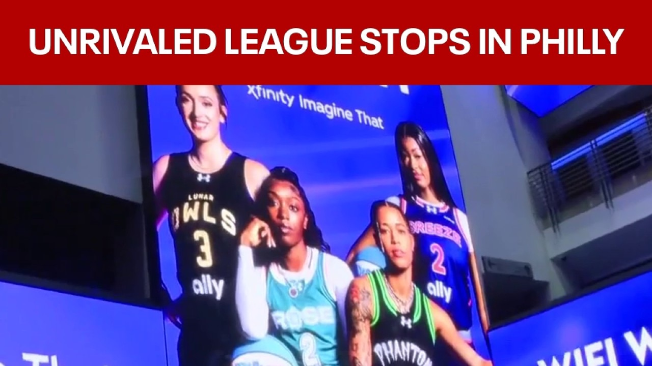 Unrivaled League tips off in Philadelphia, building excitement for 2030 WNBA team