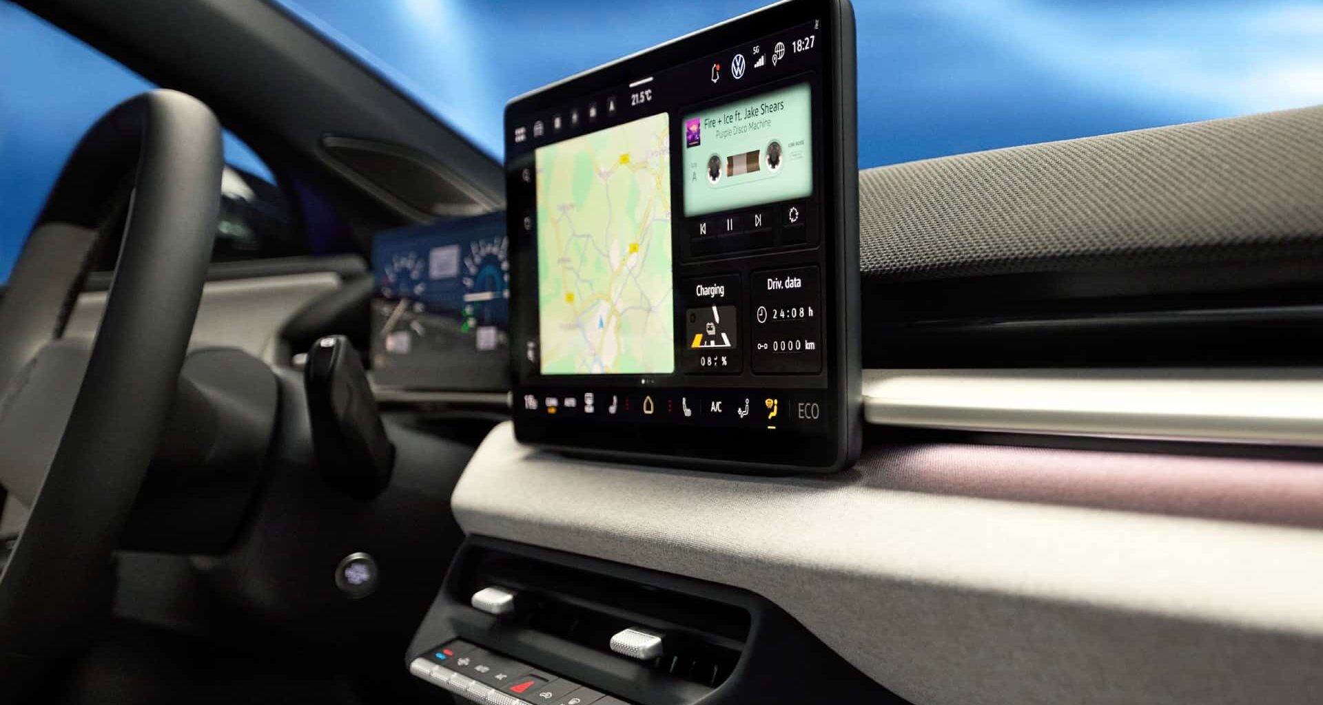 Volkswagen's Latest EV Goes Retro With A 'Tape Deck'