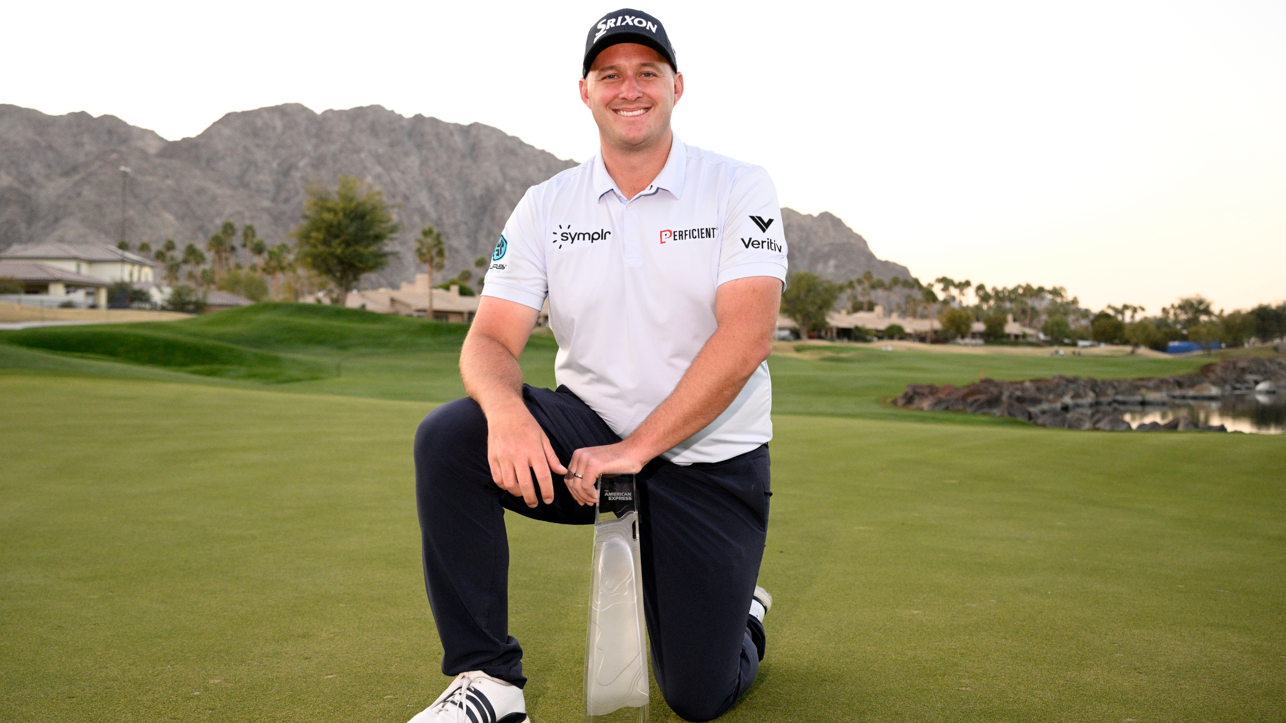 Sepp Straka with The American Express title