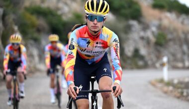 DENIA, SPAIN - DECEMBER 12: Valentina Cavallar of Austria and Team SD Worx - Protime during the training camp of the Team SD Worx - Protime 2026 on December 12, 2025 in Denia, Spain. (Photo by Dario Belingheri/Getty Images)