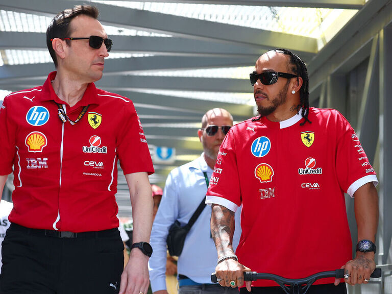 Hamilton to get new race engineer after difficult debut season with Ferrari