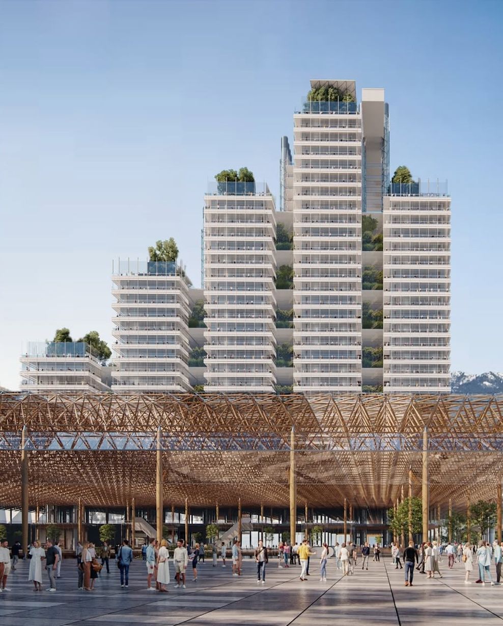 waterfront station vancouver concept perkins&will