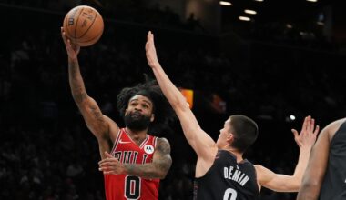 Porter makes go-ahead basket and the Nets beat the Bulls 112-109 to snap a 5-game skid