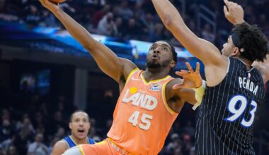 Mitchell scores 45 as Cavaliers beat Magic 114-98 for 4th straight win