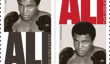 Postal Service unveils new Muhammad Ali stamp in champ's hometown