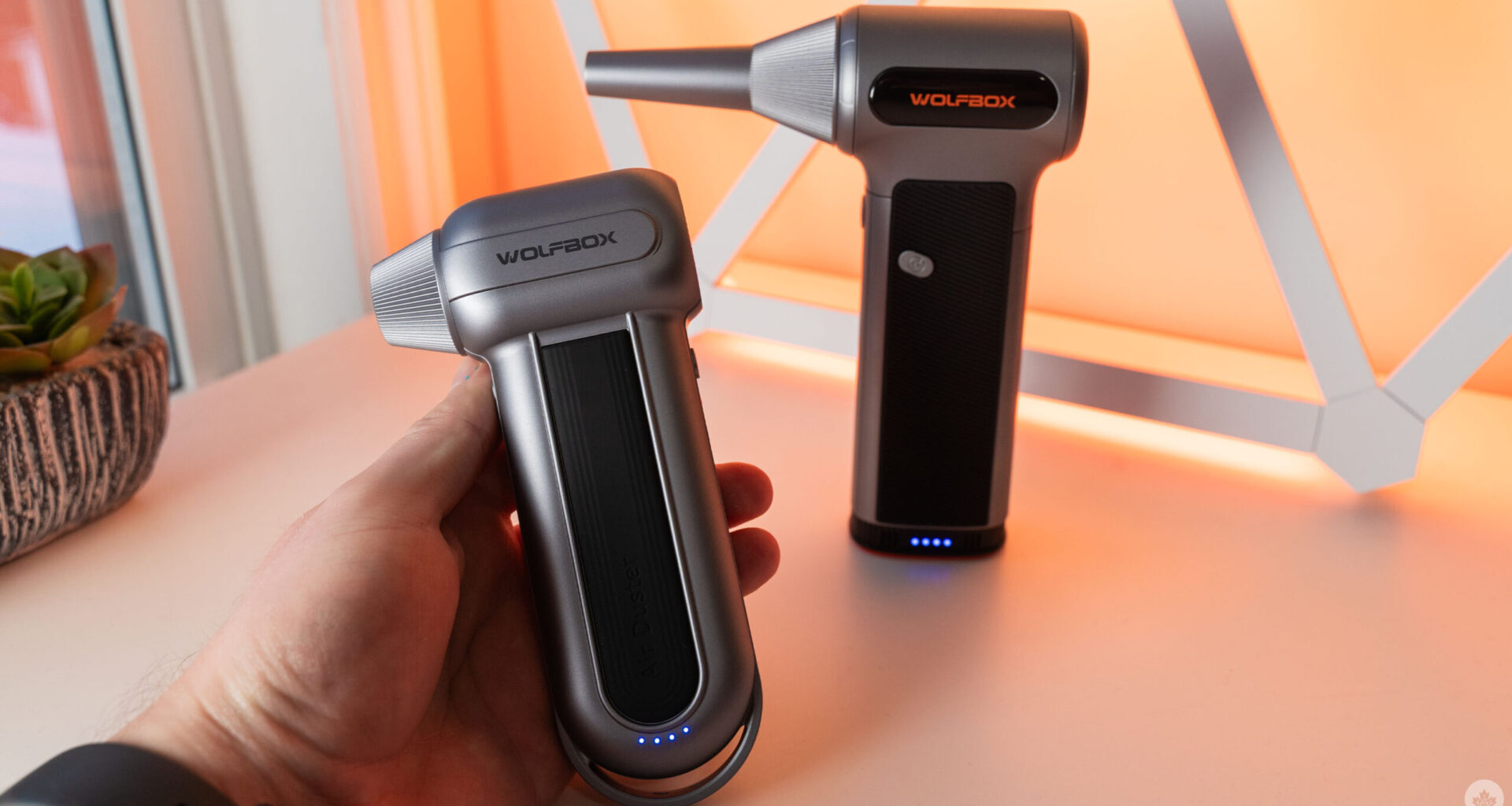 Wolfbox MegaFlow air dusters.