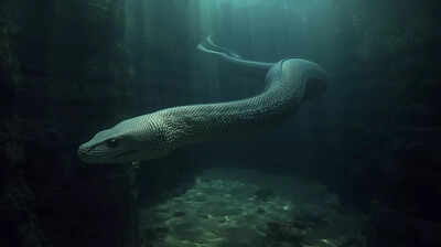 World’s largest sea snake was a 12-metre giant that may have eaten sharks