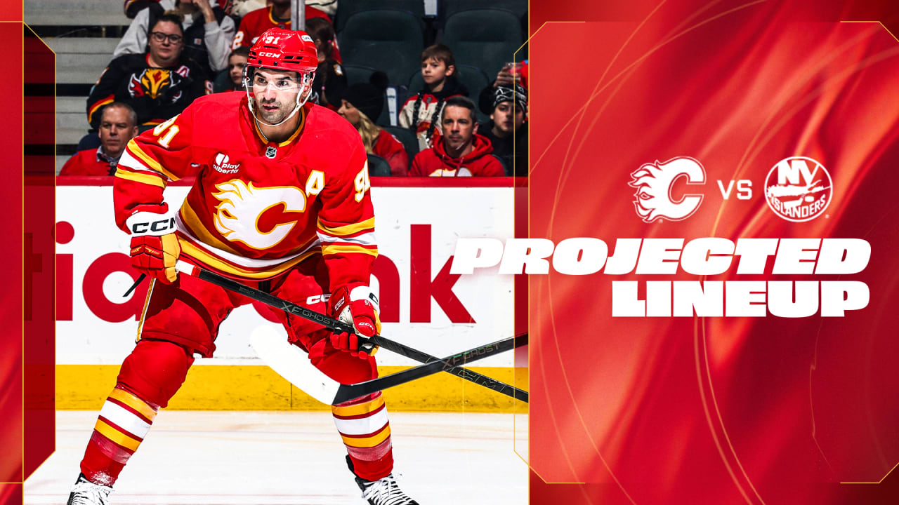 Projected Lineup - Flames vs. Islanders