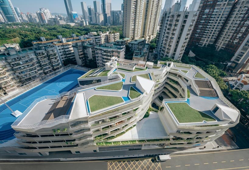 terraced landscapes anchor hands-on learning at shenzhen elementary school