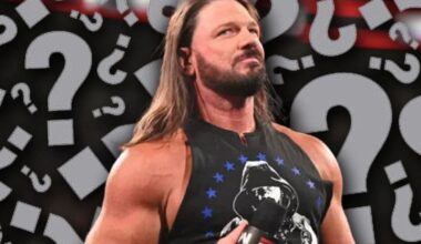 WWE Uncertain About AJ Styles' Retirement Plans