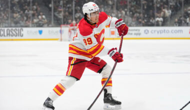 Flames' Zayne Parekh day-to-day with upper-body injury