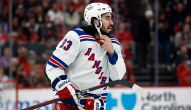 NHL Roundup: Zibanejad's hat trick leads Rangers to victory over Flyers