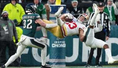 49ers vs. Eagles score, live updates: San Francisco leads by 1 in second quarter