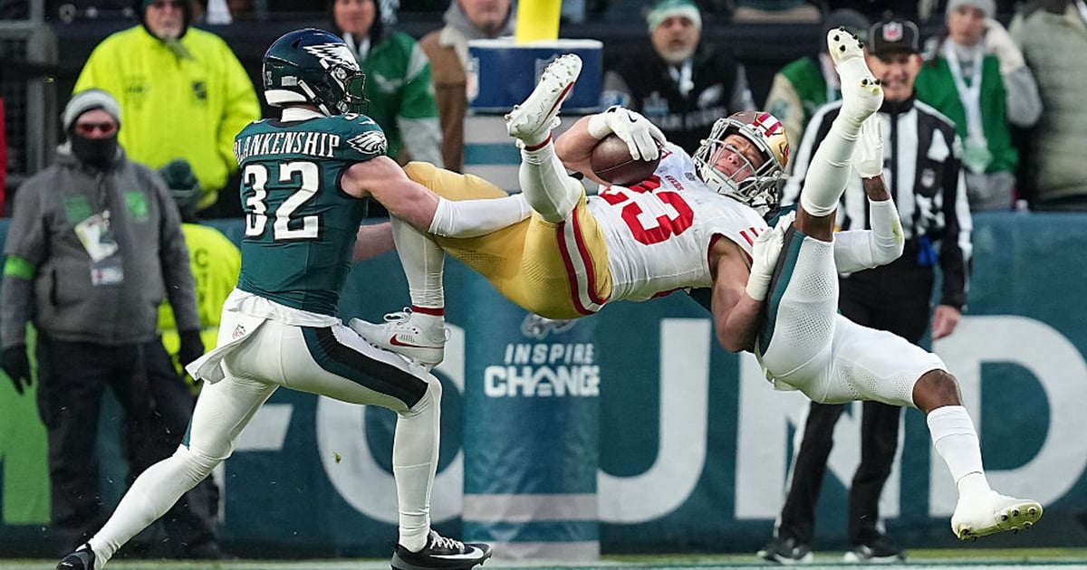 49ers vs. Eagles score, live updates: San Francisco leads by 1 in second quarter