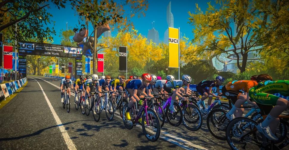 Zwift racing UCI Women's eSports Championship TLBVelo photography @ TLBVelo.com_