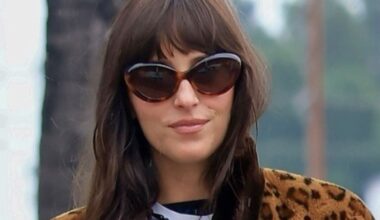 Dakota Johnson’s Patent Leather Sneakers Are a 2026 Shoe Trend