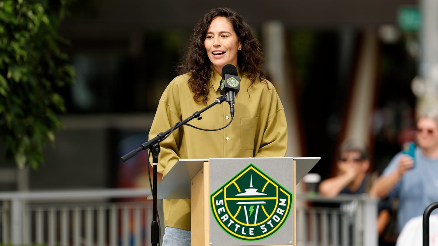 Sue Bird Honored With Statue Outside Of Climate Pledge Arena