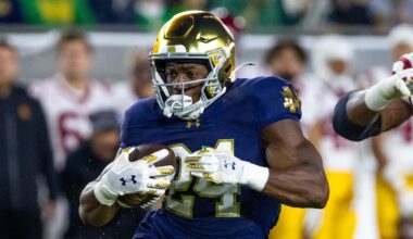 Six Notre Dame Players Invited To 2026 NFL Combine