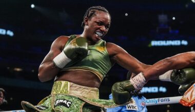 Boxer Passes Out on the Stool in Corner on Shields vs Crews-Dezurn Undercard