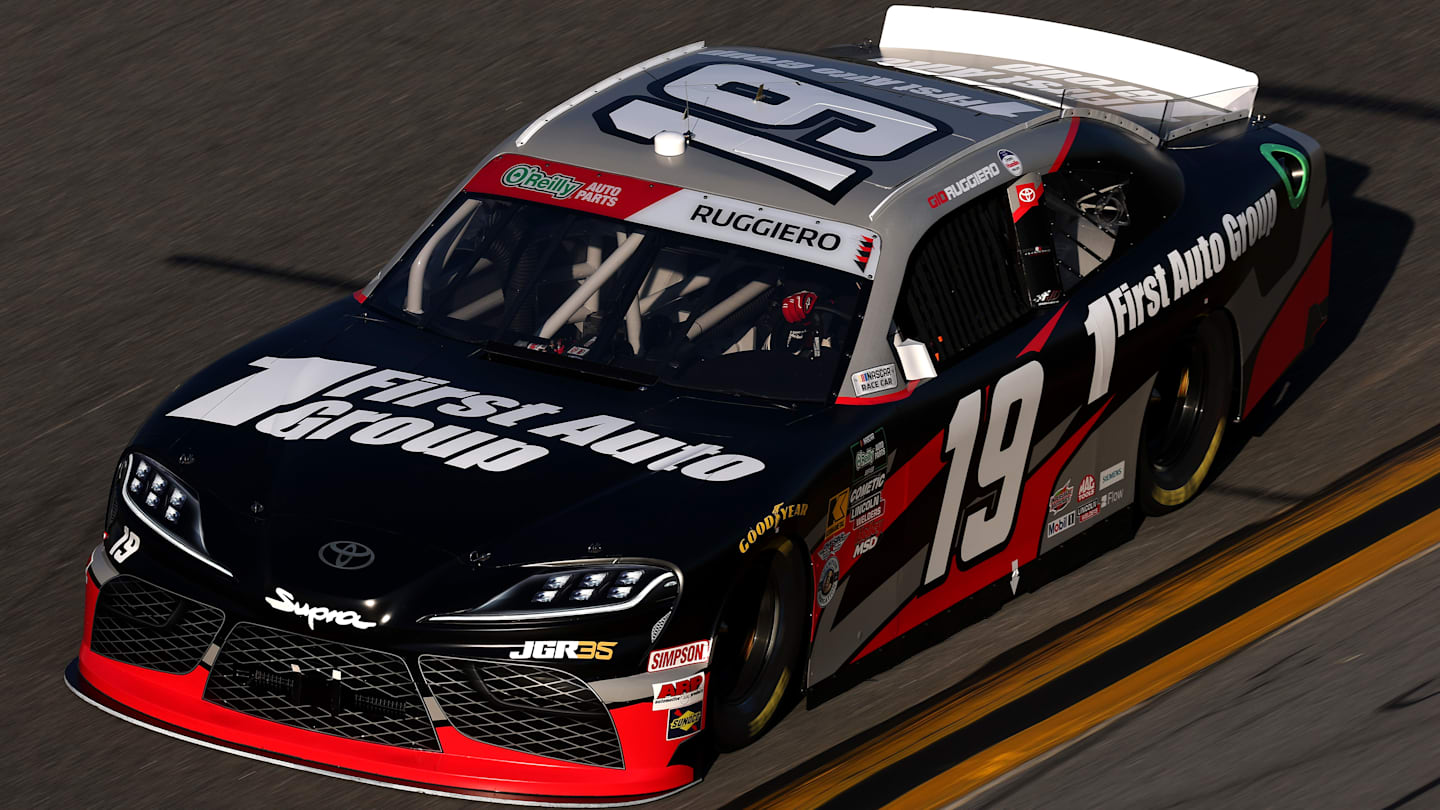 Gio Ruggiero, Joe Gibbs Racing, NASCAR O'Reilly Auto Parts Series