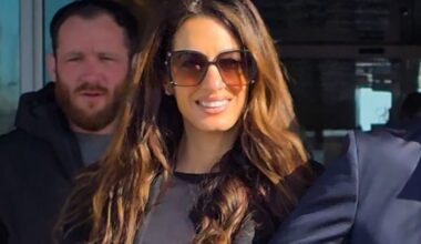 Amal Clooney Rocks Cheetah-Print Boots and Miniskirt With George in Milan