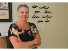 Former CEO Cindy Donovan is pictured here.