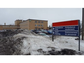 Oromocto Public Hospital is pictured here.