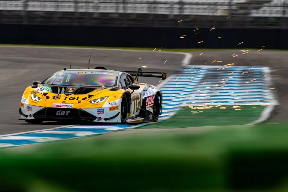 The small airbox of the Lamborghini Huracan was a disadvantage in close combat.