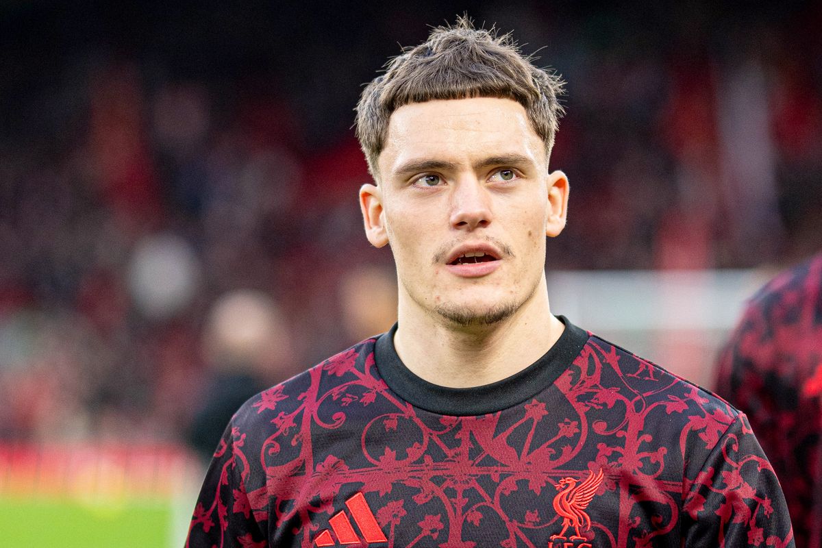 Florian Wirtz of Liverpool is seen during the Premier League match between Liverpool and Manchester City at Anfield in Liverpool, England, on February 8, 2026. (Photo by Steven Halliwell/MI News/NurPhoto via Getty Images)