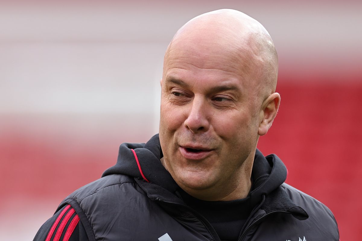 Liverpool head coach Arne Slot