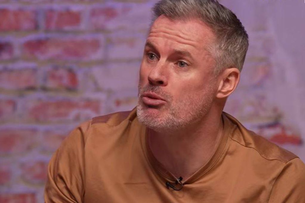 Jamie Carragher speaking on The Overlap Fan Debate