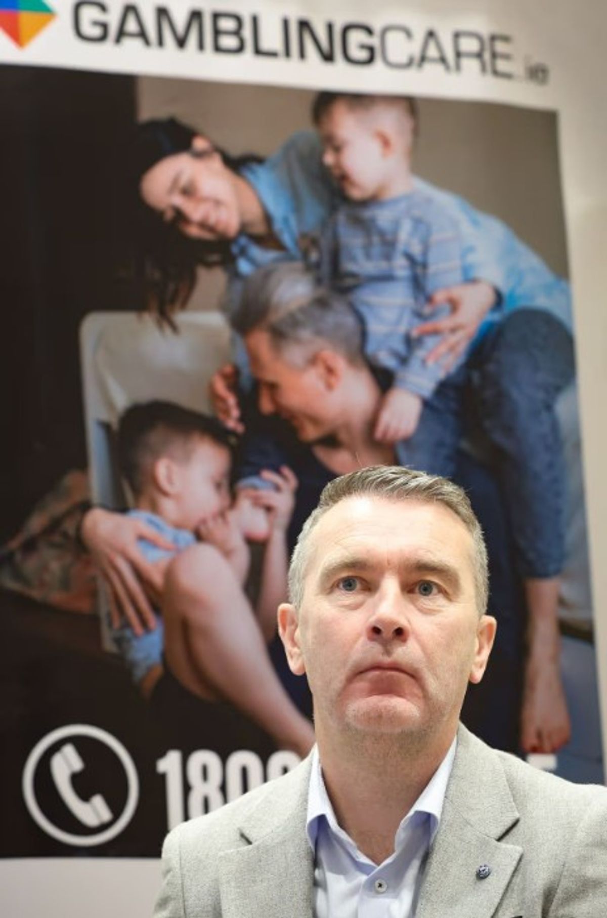 Gambling Care Ambassador Oisín McConville