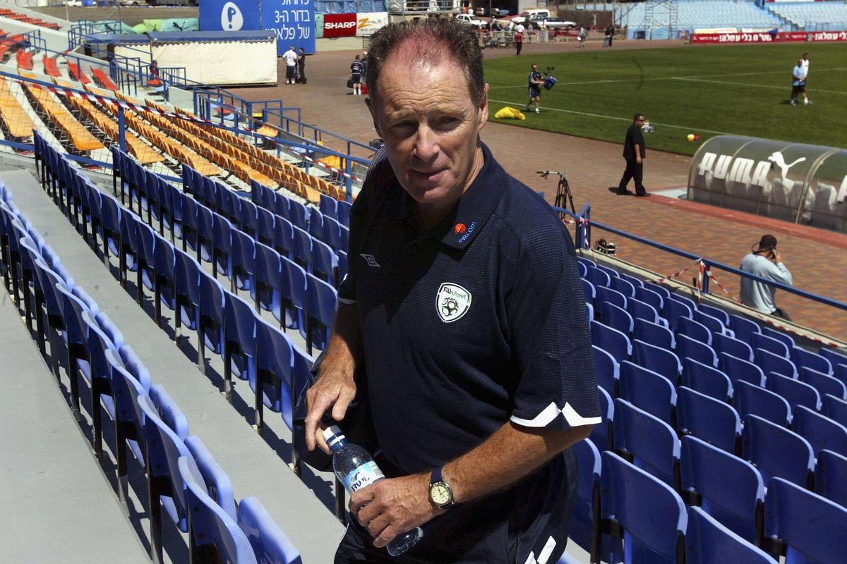 Brian Kerr during his time in charge of the Irish soccer team