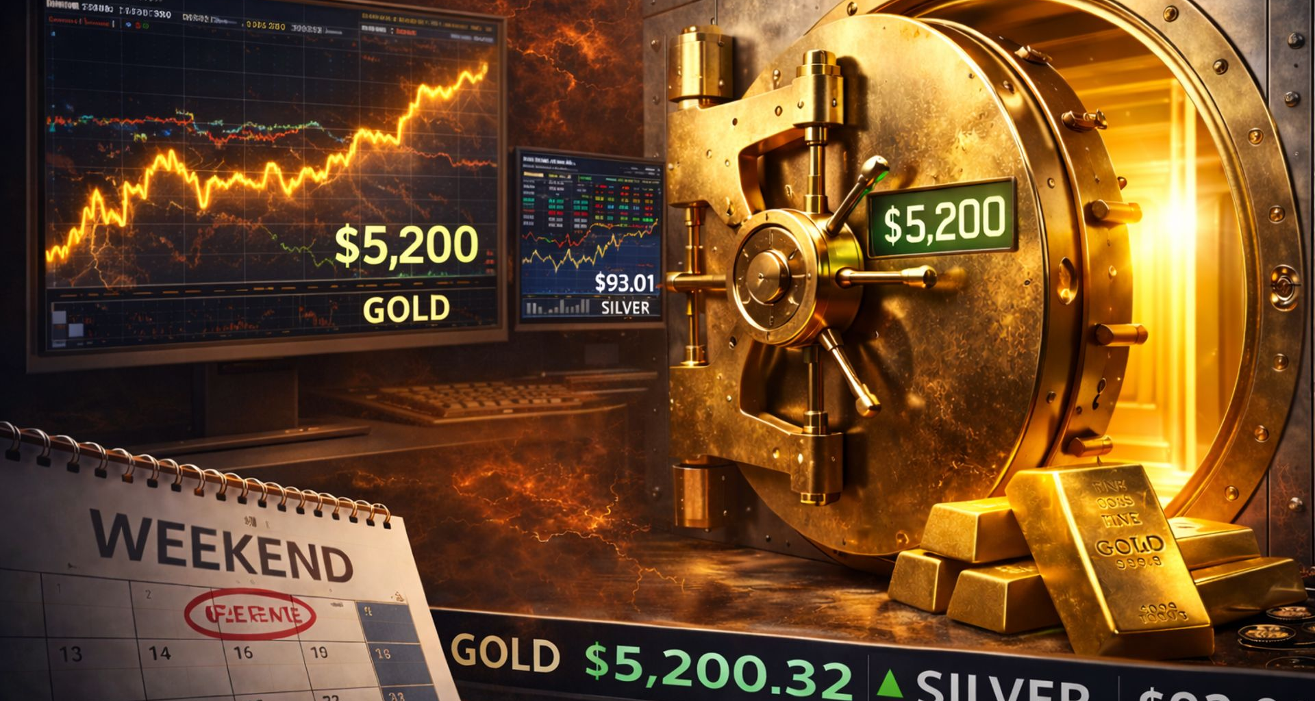 Investors continue to cling to their gold during the weekend - KITCO