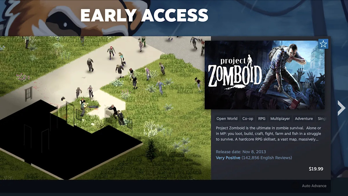 Steam now lets developers display the exact date of when their game leaves Early Access