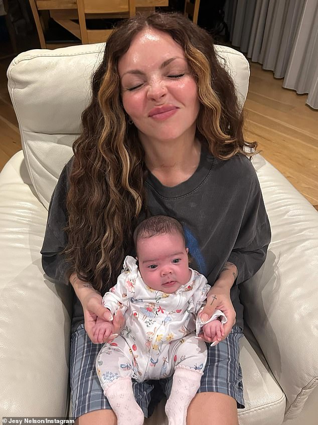 When asked about a typical day with her twin daughters, Jesy said it's impossible to describe, as no day is ever the same emotionally