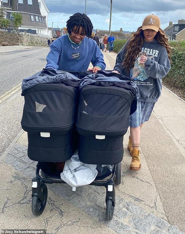 Jesy, whose life has been captured for a new Prime Video documentary, Life After Little Mix, became a mother for the first time last year to her twin girls, whom she shares with her ex Zion